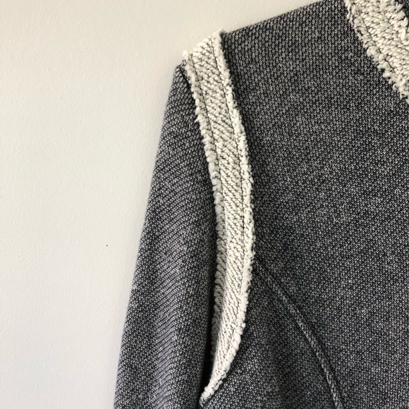 ⭐️NWOT Gap 100% Cotton Grey Moto Jacket - Picture 7 of 12